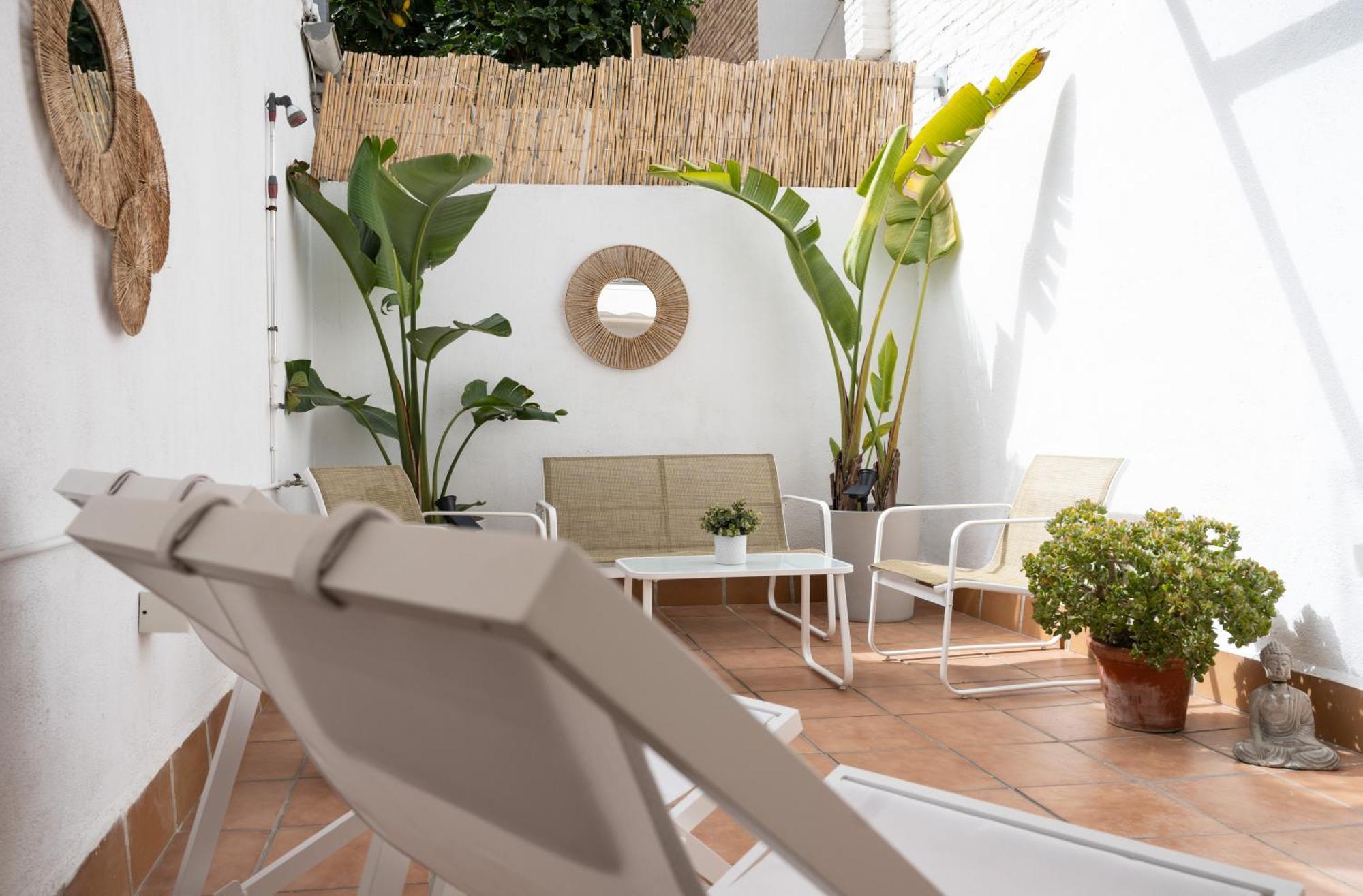 Stylish Apartment With Terrace For Couple Or Family 巴塞罗那 外观 照片