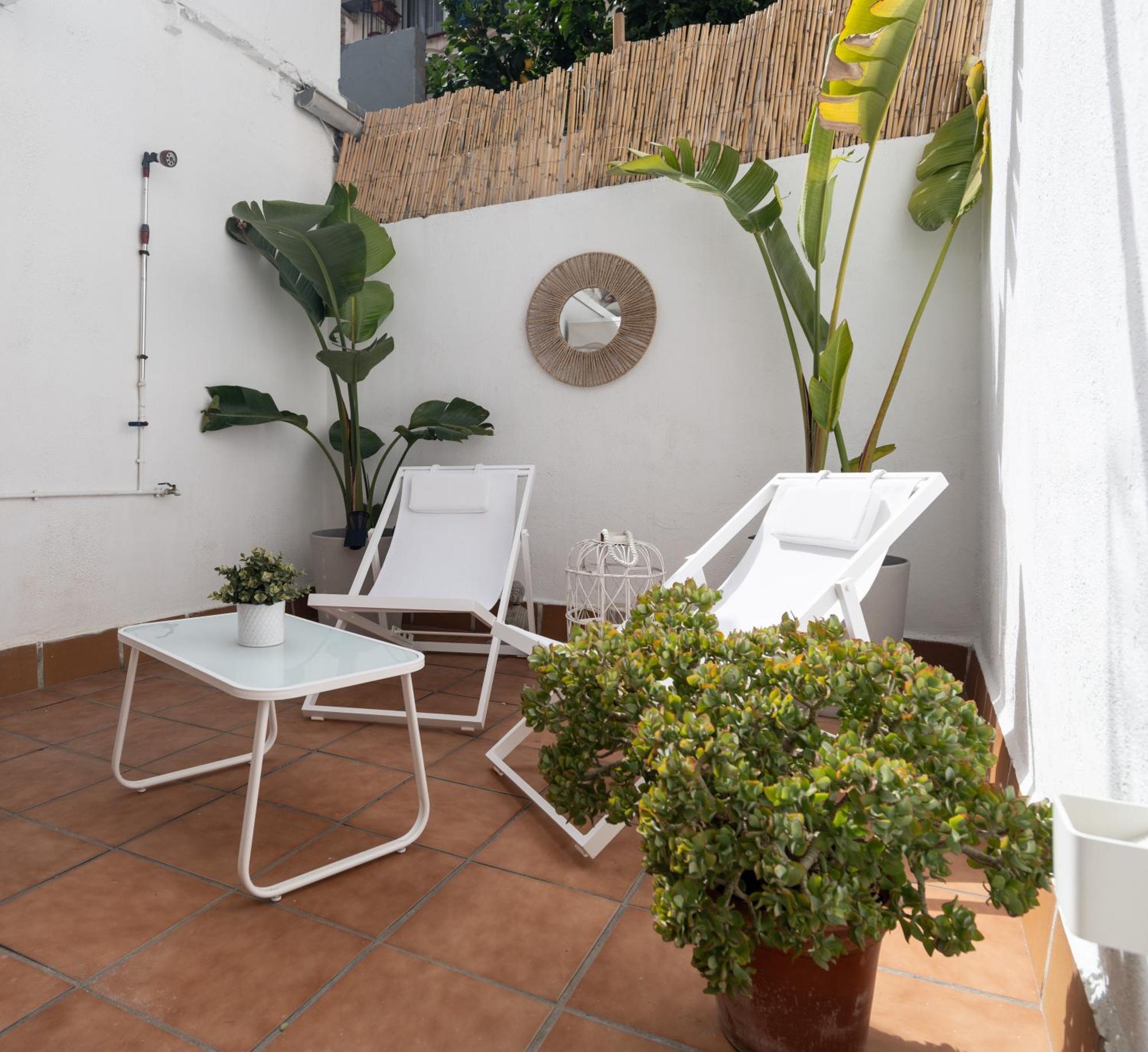 Stylish Apartment With Terrace For Couple Or Family 巴塞罗那 外观 照片